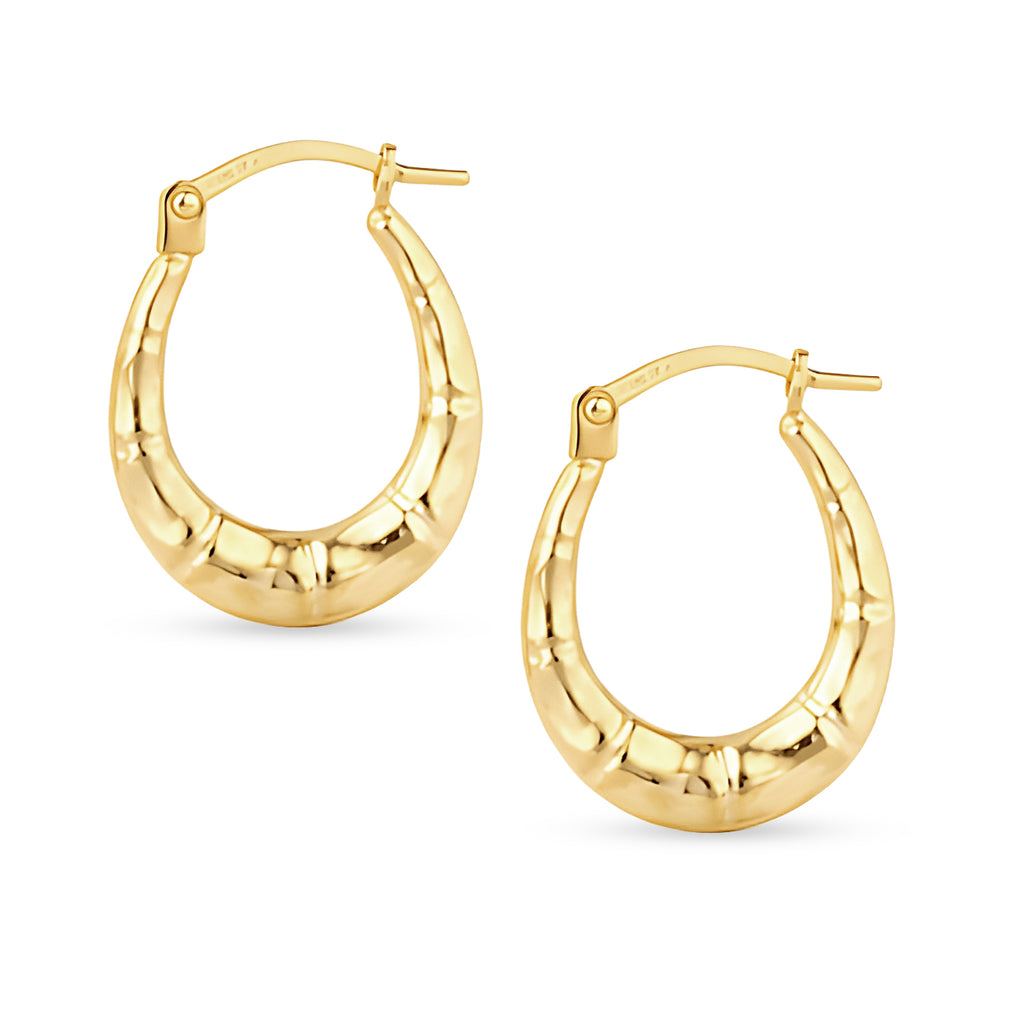Textured Bamboo Small - detail view | Prime Jewellery