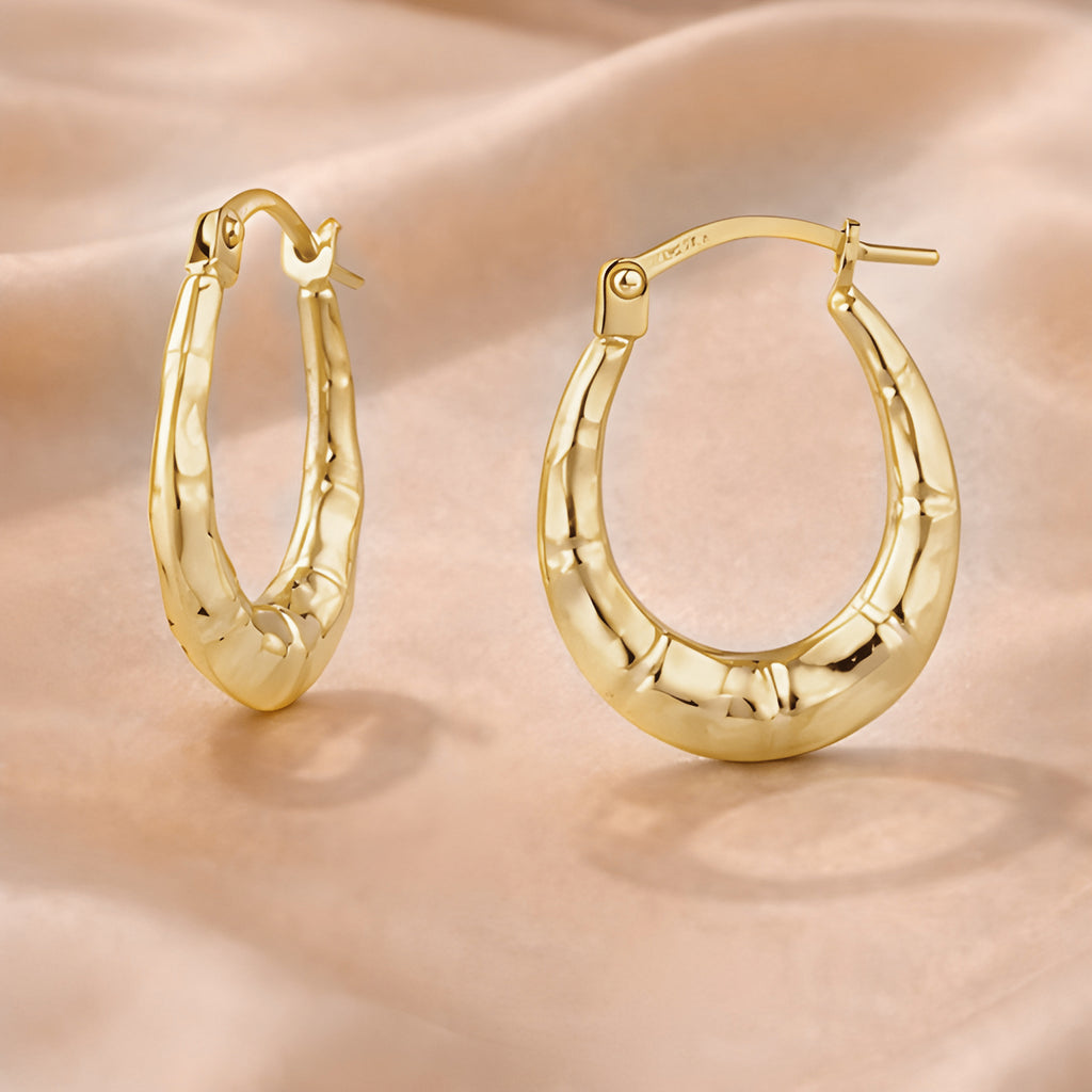Textured Bamboo Small - detail view | Prime Jewellery