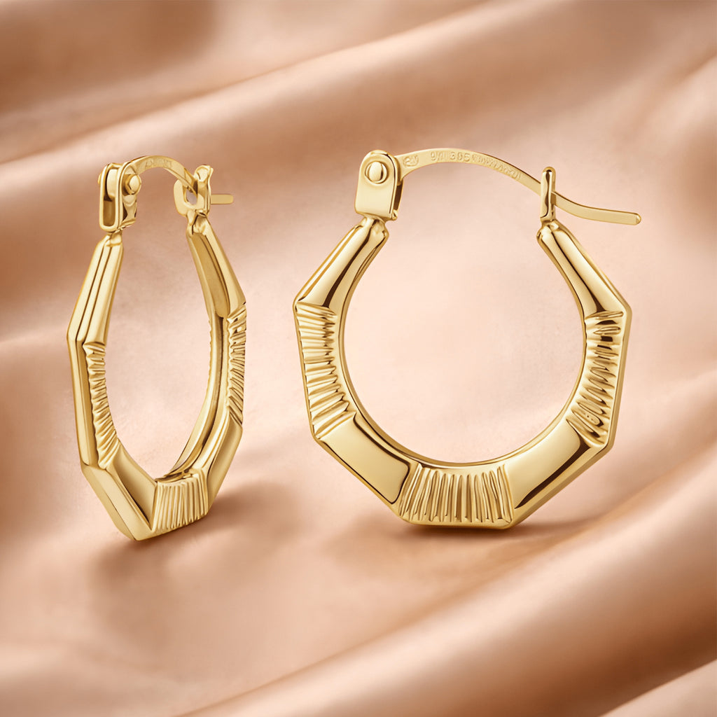Creole Huggie Hoop - detail view | Prime Jewellery